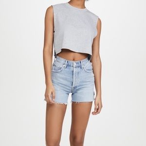 Agolde Dee Super Hi Rise shorts 28 in chimes color way